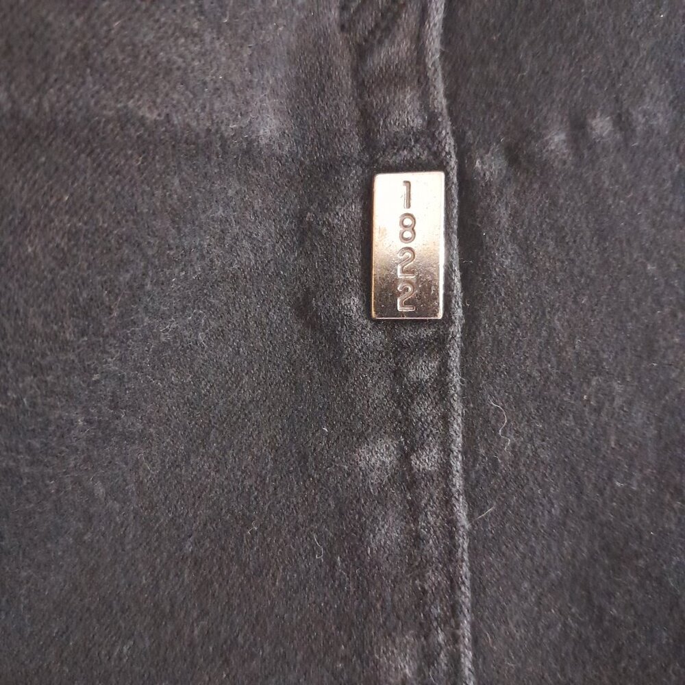 1822 DENIM Black Shorts Plus Size 16 - Picture 6 of 9